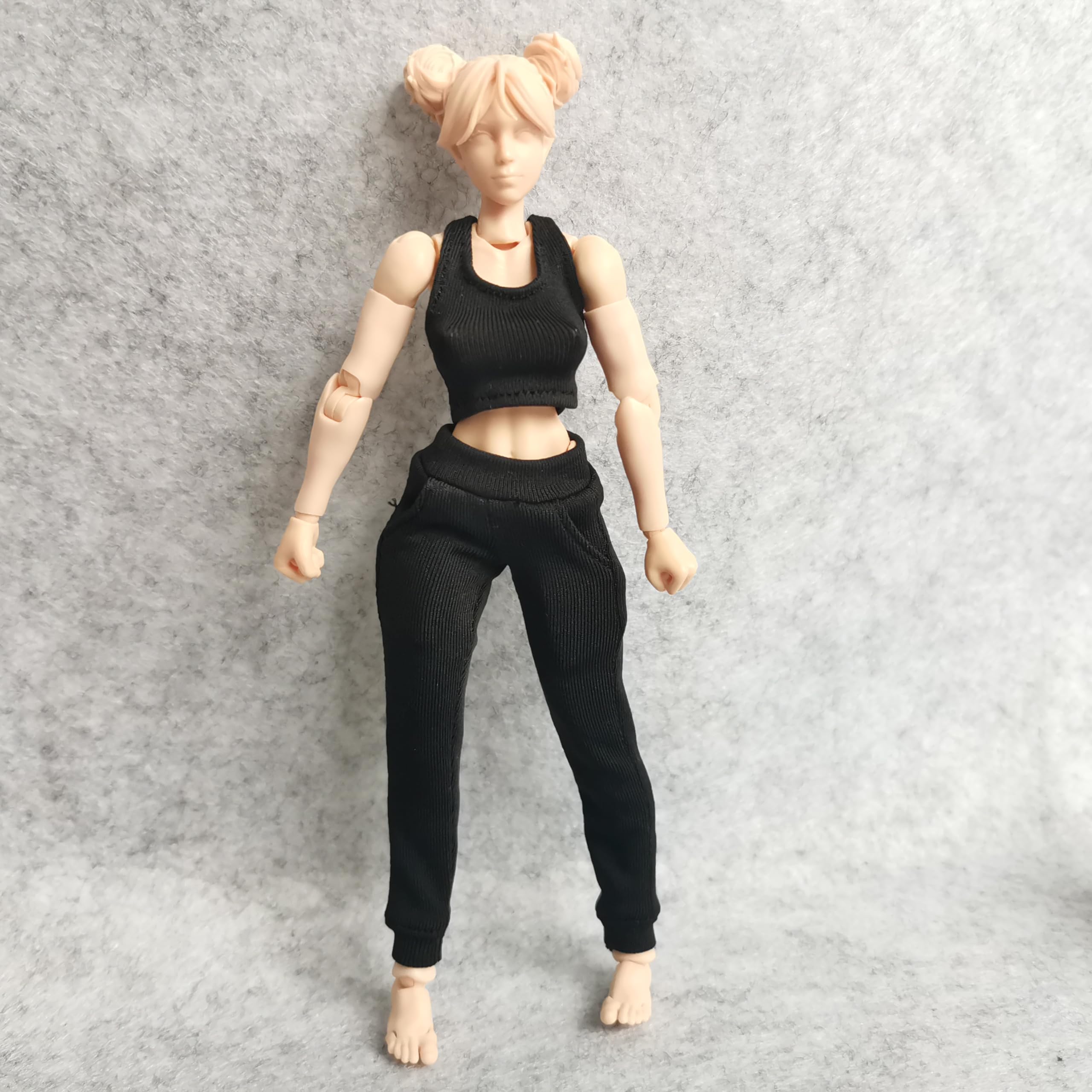 Amazon.com: SSbeauty M 1/12 Scale Figure Clothes Vest T-Shirt +